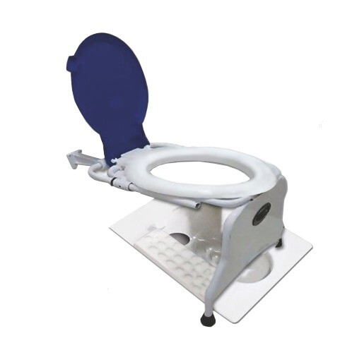 قیمت توالت فرنگی تاشو دیواری با قیف