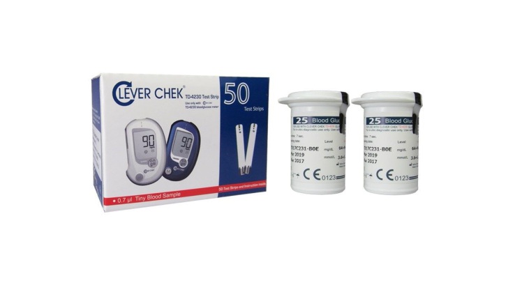 قیمت نوار تست قند خون کلور چک 