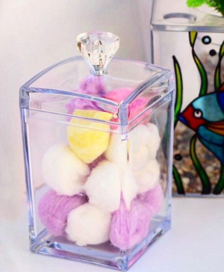 قیمت استند جا پنبه مکعبی 