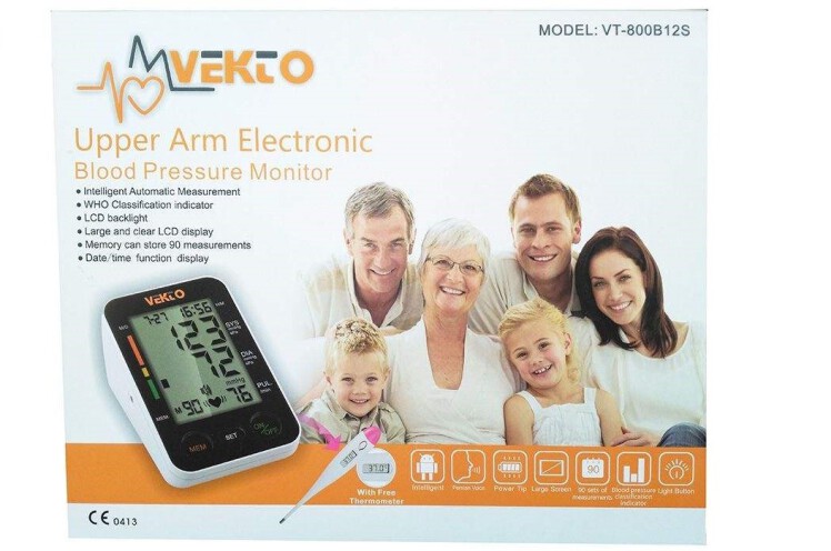 فشارسنج سخنگو وکتو VT-800B12S