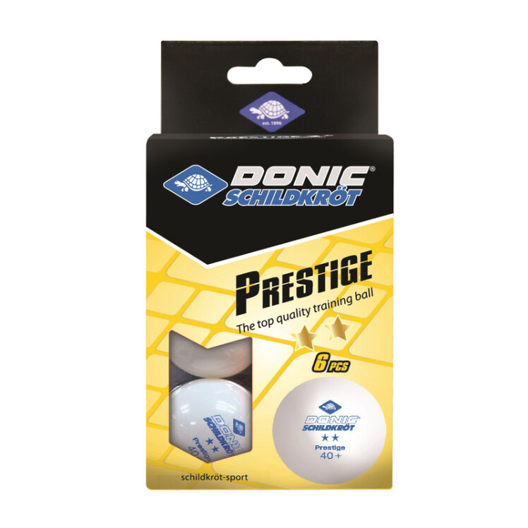 قیمت توپ پينگ پنگ دونيک شیلدکروت 2 ستاره 40+ PRESTIGE