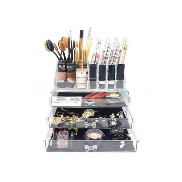 قیمت استند لوازم آرایشی سه کشو