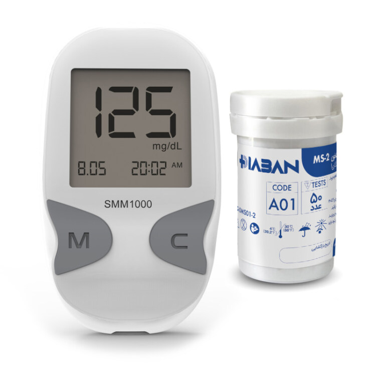 قیمت دستگاه تست قند خون دیابان مدل SMM 1000