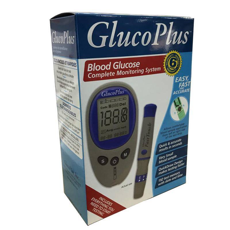  قیمت دستگاه قند خون Gluco Plus 