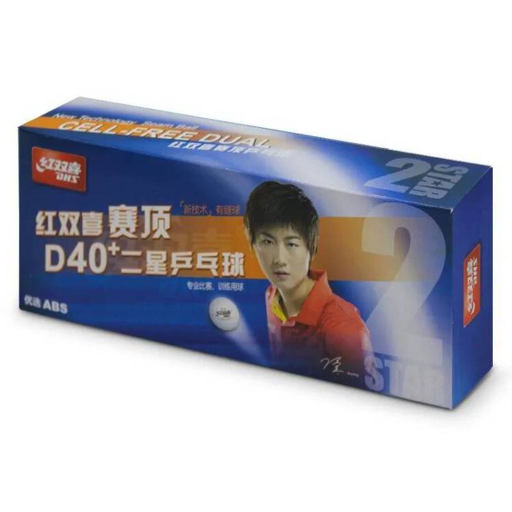 قیمت توپ پینگ پنگ دبل هپینس 2 ستاره +D40 