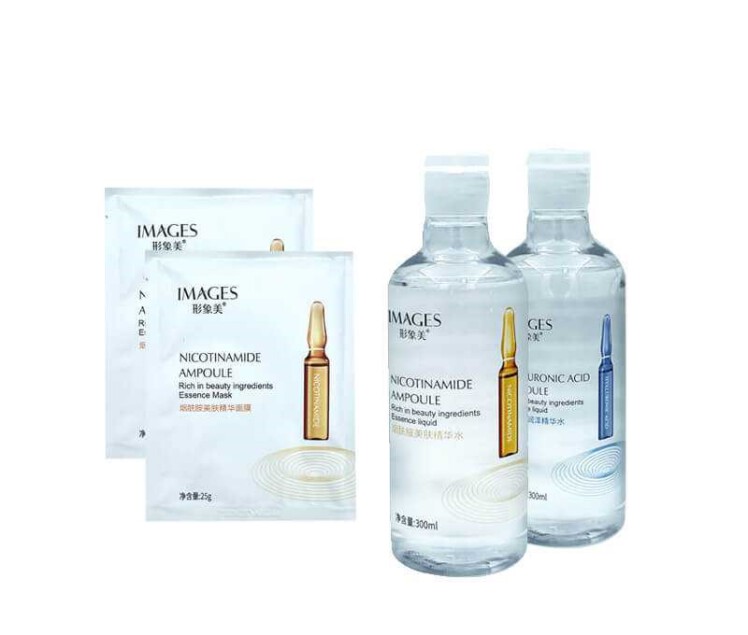 ست تونر نیکوتین آمید و هیالورونیک اسید ایمیجز