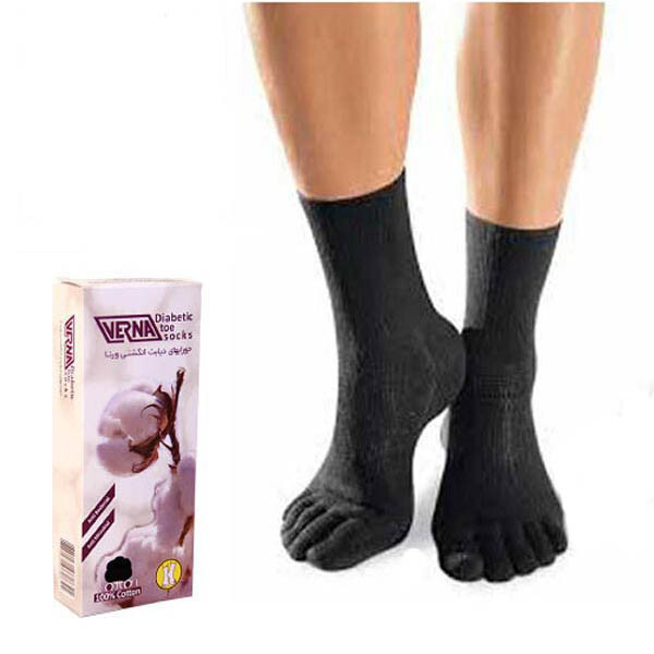 جوراب دیابت ورنا مدل Finger Tape