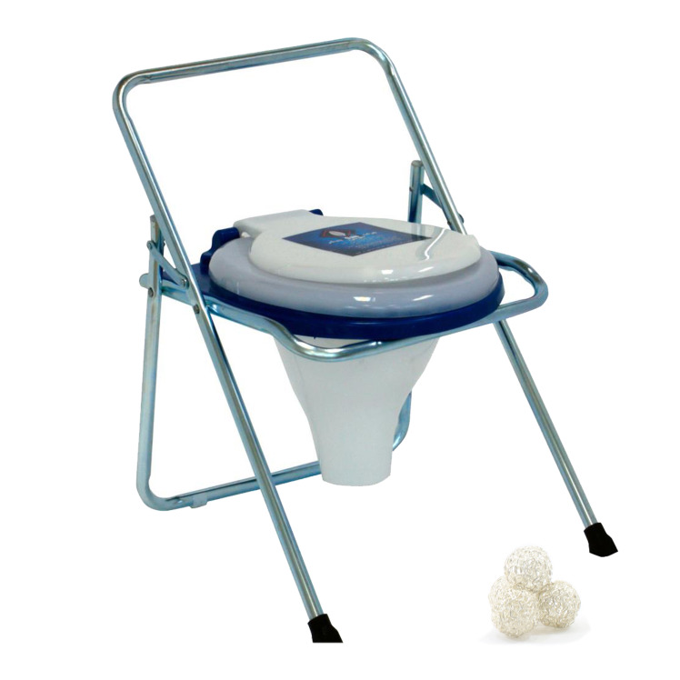 قیمت توالت فرنگی تاشو گالوانیزه لوکس با قیف